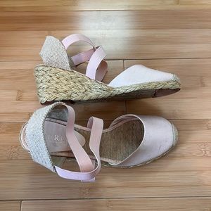 Ralph Lauren Blush Espadrilles
